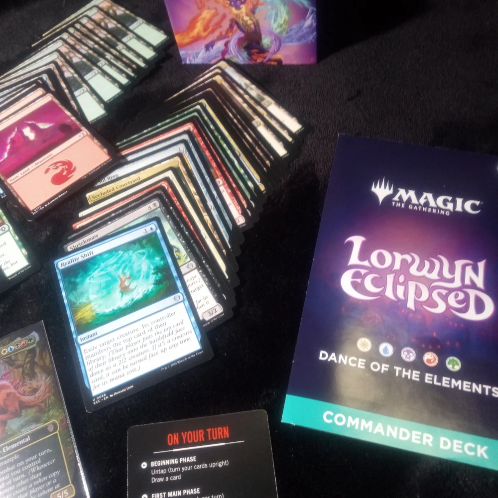 OPEN - MTG Lorwyn Eclipsed Dance of the Elements Commander Deck - OPEN